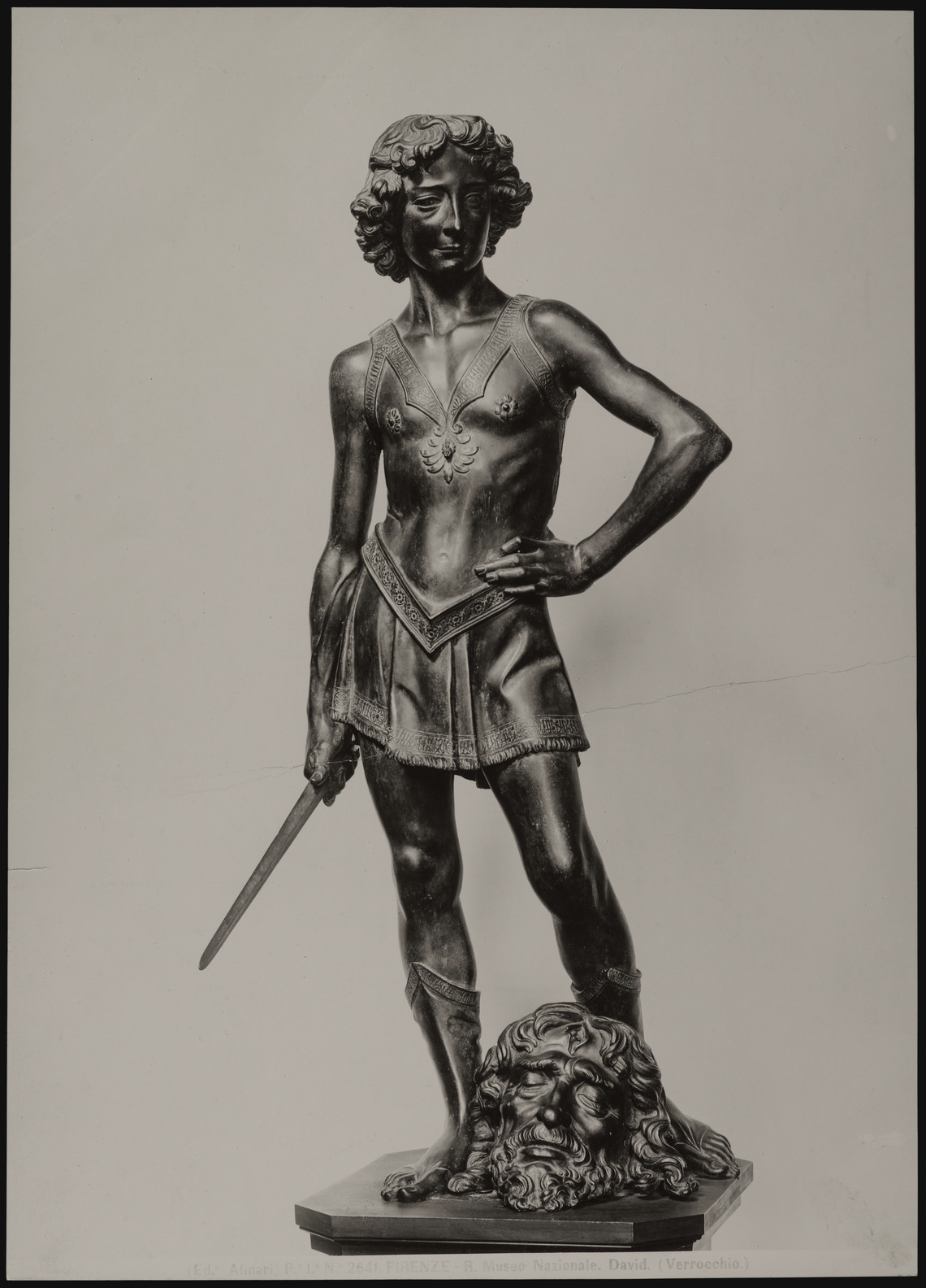 Verrocchio, David, c.1930?, silver gelatin by Alinari, Firenze - Bargello