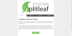 Digital Splitleaf Psalter