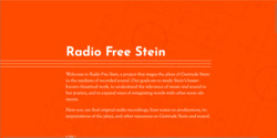 Radio Free Stein