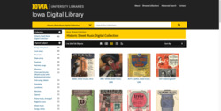 Historic Sheet Music Digital Collection